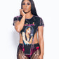 V Shape Graphic Shirt