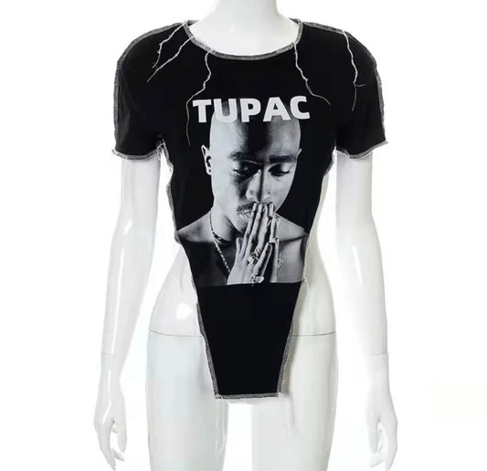 V Shape Graphic Shirt